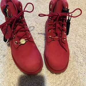 Timberland Classic Red Boots (kids)